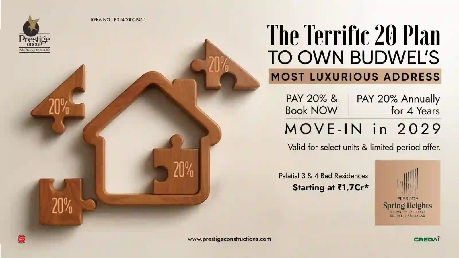 Residential properties and new launches in Hyderabad